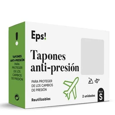 EPS! TAPON ANTIPRESION TALLA S 2 UD EPS! TAPON ANTIPRESION TALLA S 2 UD