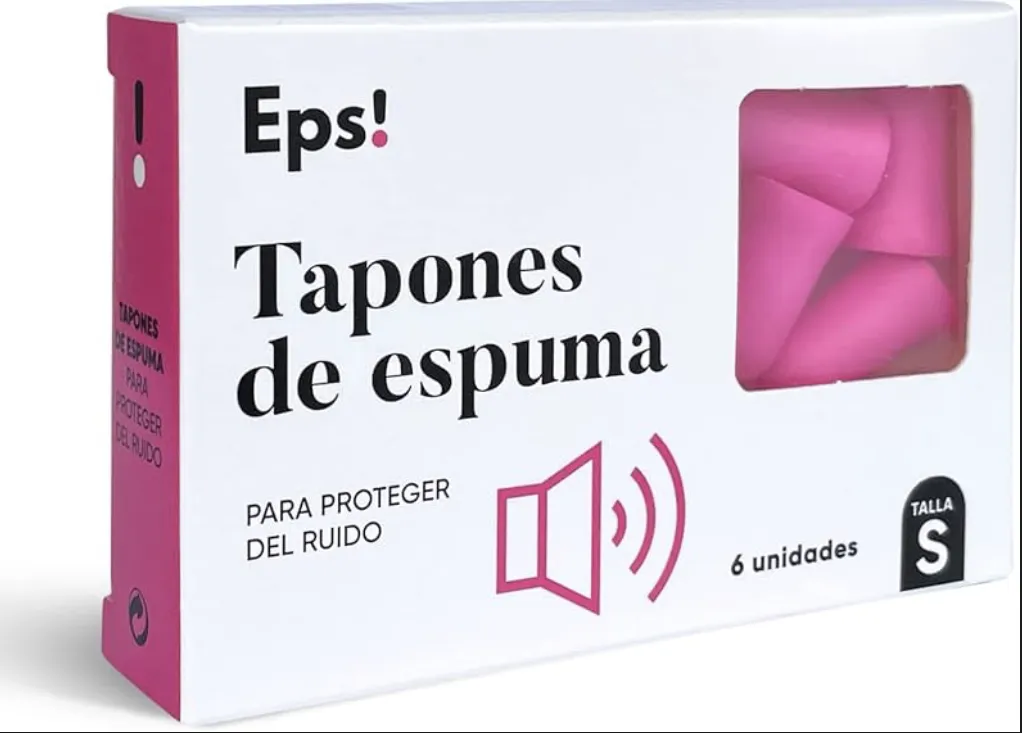 EPS! TAPON ESPUMA TALLA S 6 UD EPS! TAPON ESPUMA TALLA S 6 UD