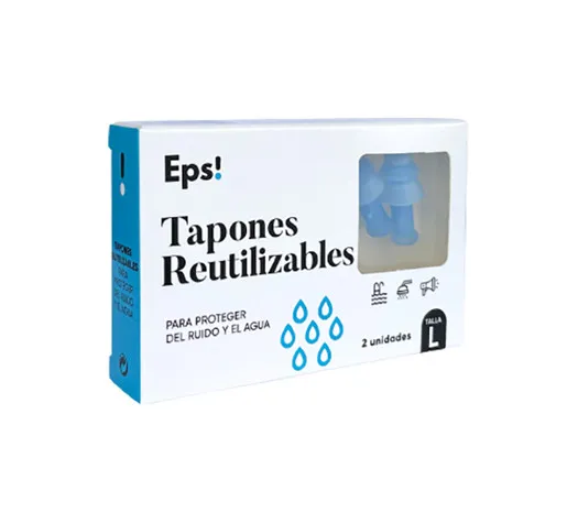 EPS! TAPON REUTILIZABLE TALLA L 2 UD EPS! TAPON REUTILIZABLE TALLA L 2 UD