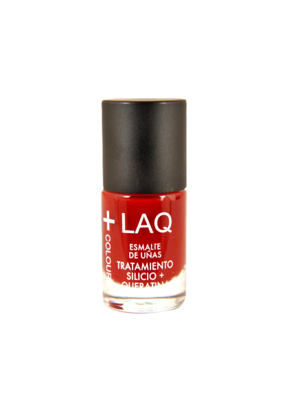 +LAQ COLOURS ESMALTE TRATAMIENTO SILICIO + KERATINA 1 ENVASE 10 ML COLOR 404