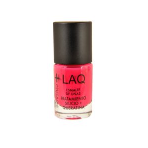+LAQ COLOURS ESMALTE TRATAMIENTO SILICIO + KERATINA 1 ENVASE 10 ML COLOR 409