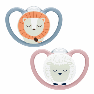 CHUPETE SILICONA NUK SPACE NIGTH 6 – 18 MESES 1 UNIDAD