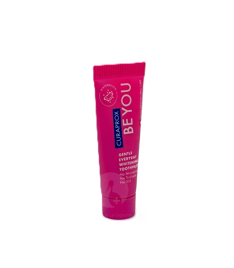 CURAPROX BE YOU PASTA DE DIENTES BLANQUEADORA SABOR WATERMELON 10ML CURAPROX BE YOU PASTA DE DIENTES BLANQUEADORA SABOR WATERMELON 10ML