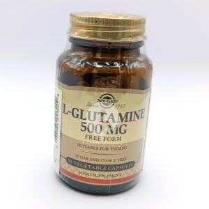 L-GLUTAMINA 500MG 50 VEGICAPS SOLGAR