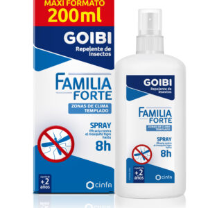 GOIBI FAMILIA FORTE REPELENTE DE INSECTOS 1 SPRAY 200 ML