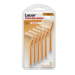 CEPILLO INTERDENTAL LACER EXTRAFINO SUAVE ANGULAR 6 UNIDADES