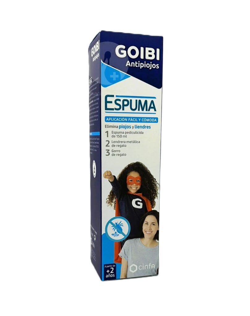 GOIBI ANTIPIOJOS ESPUMA 1 ENVASE 150 ML GOIBI ANTIPIOJOS ESPUMA 1 ENVASE 150 ML