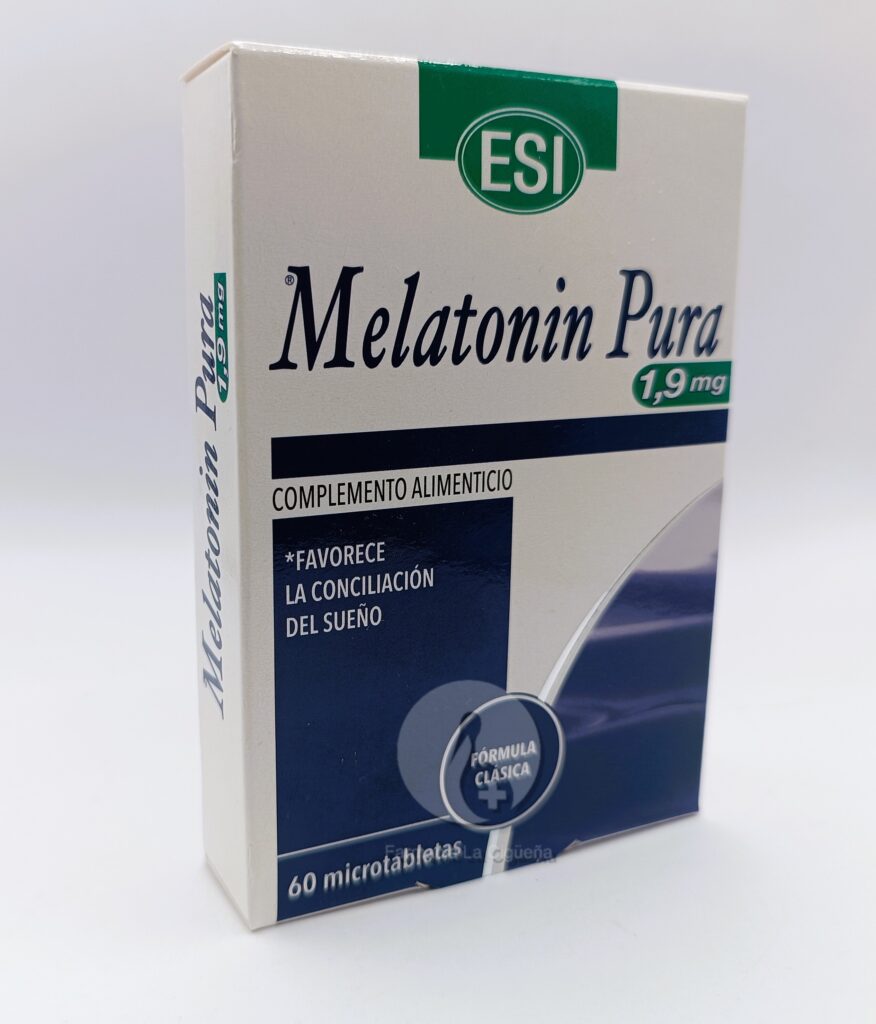 MELATONIN PURA ESI 1,9 MG 60 TABLETAS MELATONIN PURA ESI 1,9 MG 60 TABLETAS