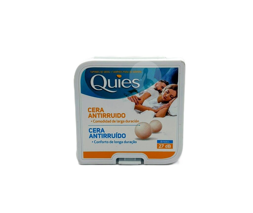 TAPONES OIDOS CERA ANTIRRUIDO QUIES 16 UNIDADES TAPONES OIDOS CERA ANTIRRUIDO QUIES 16 UNIDADES