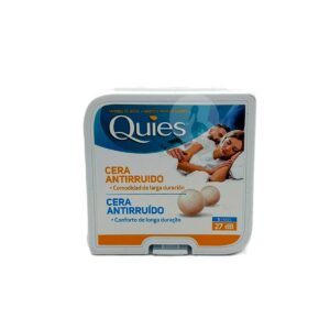 TAPONES OIDOS CERA ANTIRRUIDO QUIES 16 UNIDADES