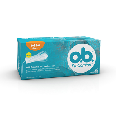 TAMPONES PROCOMFORT O.B. 32 TAMPONES SUPER TAMPONES PROCOMFORT O.B. 32 TAMPONES SUPER