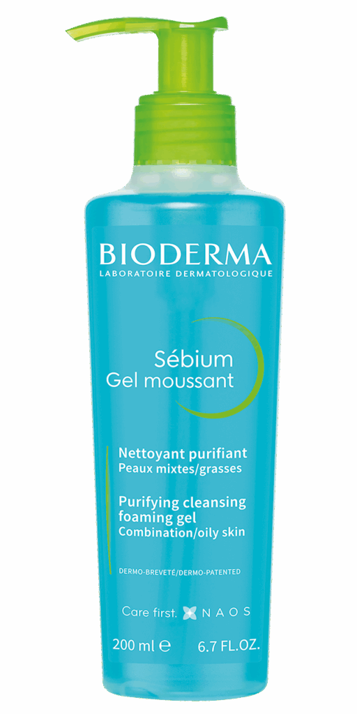 SEBIUM GEL MOUSSANT BIODERMA 1 ENVASE 200 ML CON DISPENSADOR