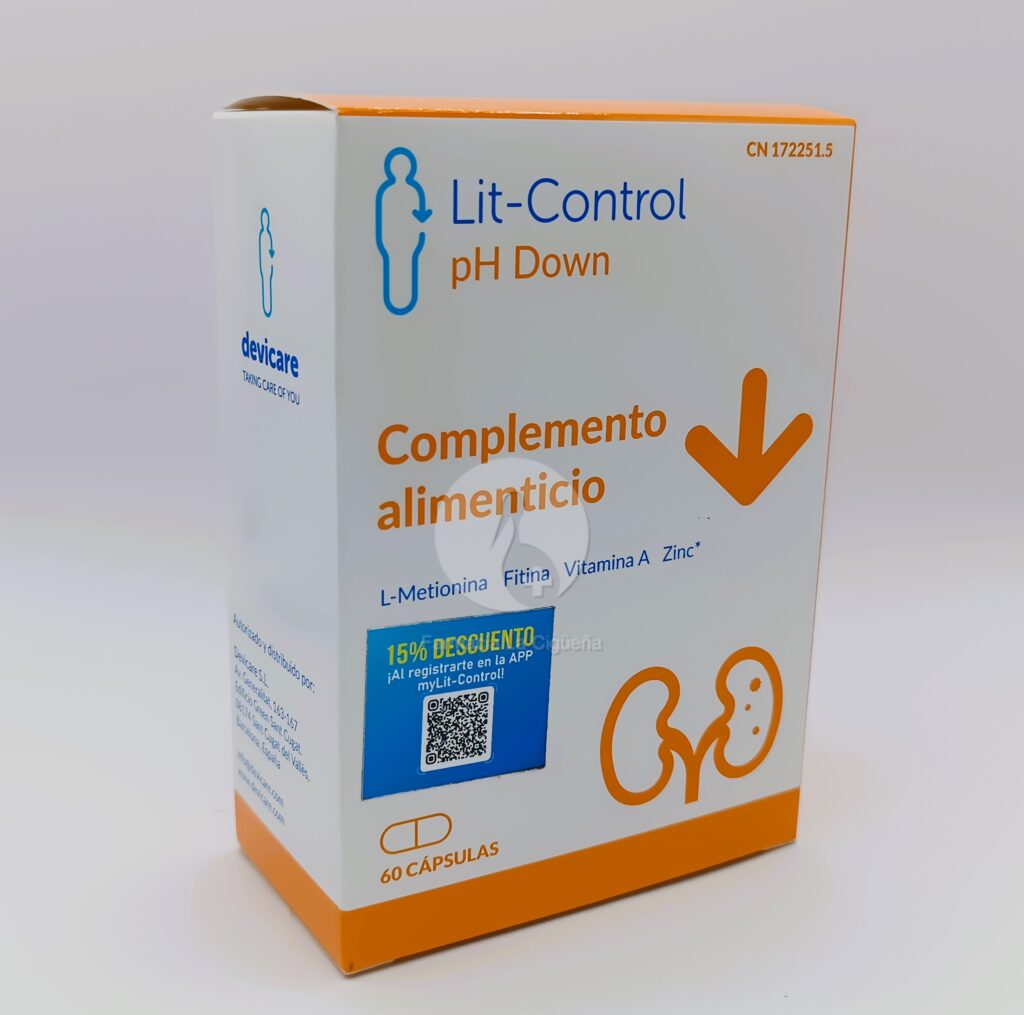 LIT-CONTROL PH DOWN 60 CAPSULAS LIT-CONTROL PH DOWN 60 CAPSULAS