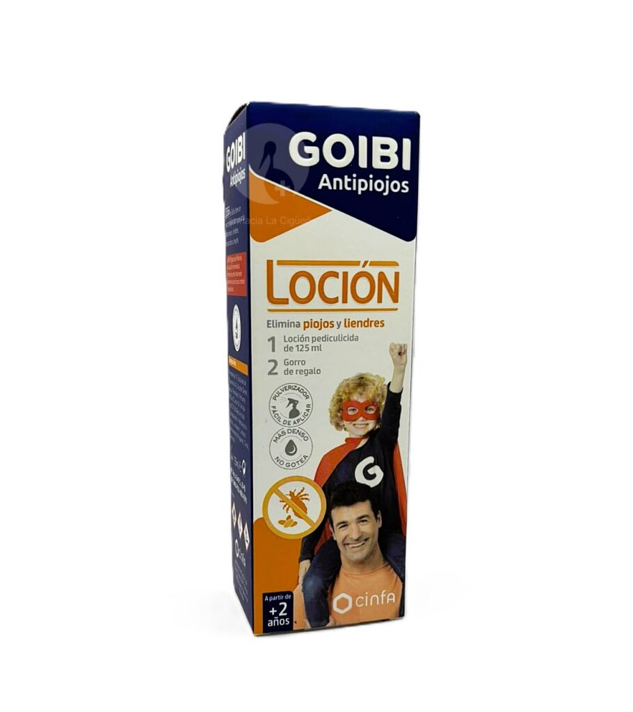 GOIBI ANTIPIOJOS LOCION 1 ENVASE 125 ML GOIBI ANTIPIOJOS LOCION 1 ENVASE 125 ML