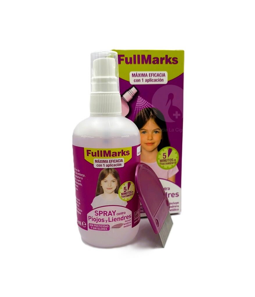 FULLMARKS SPRAY ANTIPIOJOS 1 ENVASE 150 ML FULLMARKS SPRAY ANTIPIOJOS 1 ENVASE 150 ML