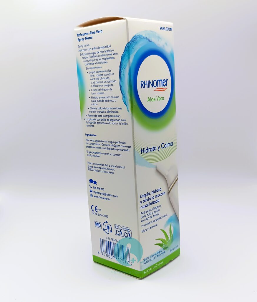 RHINOMER ALOE VERA 1 ENVASE 100 ML