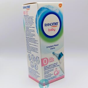 RHINOMER BABY LIMPIEZA NASAL F-0 EXTRA SUAVE ESTERIL 1 NEBULIZADOR 115 ML