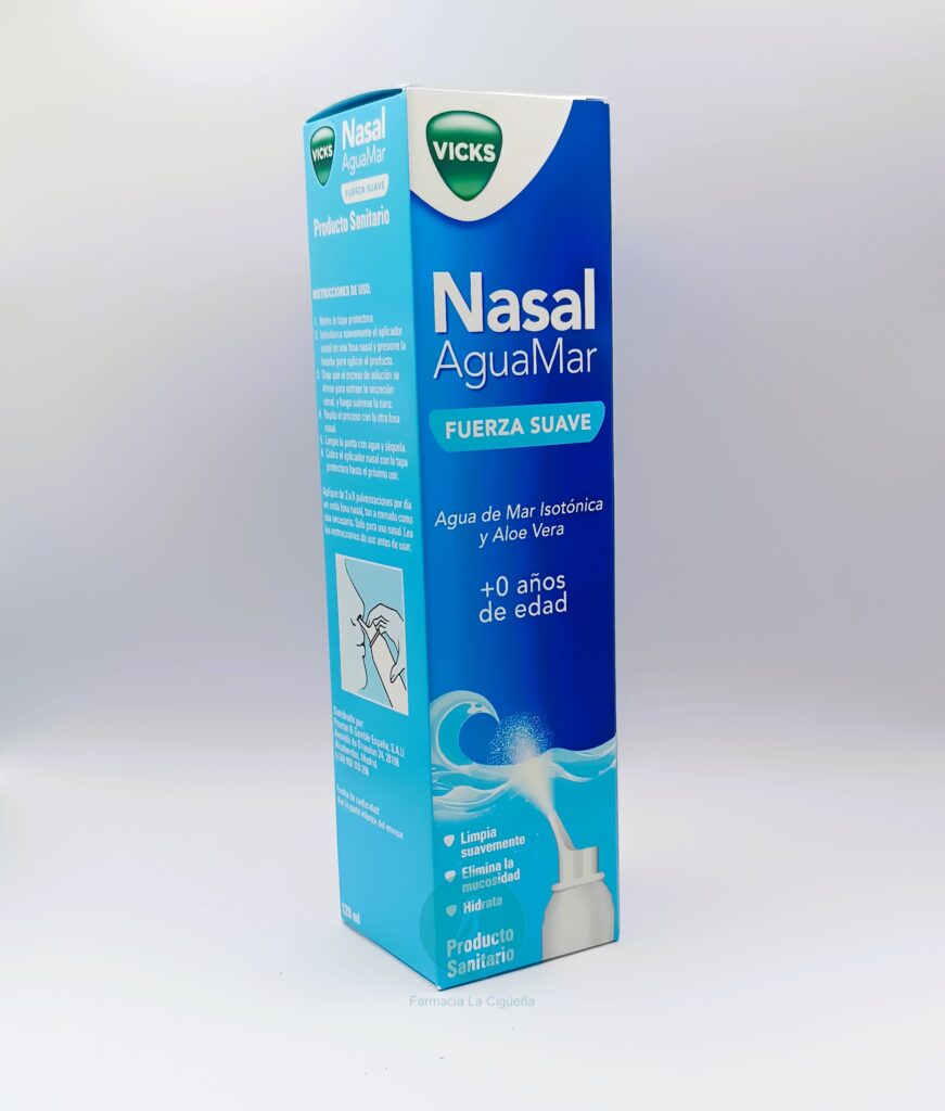 VICKS NASAL AGUAMAR SUAVE 120ML