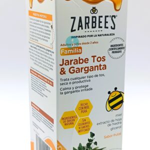 ZARBEES JARABE FAMILIA TOS Y GARGANTA 1 FRASCO 150 ML