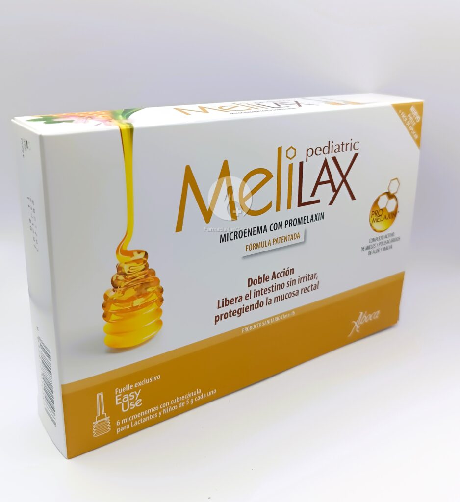 MELILAX PEDIATRIC MICROENEMAS 6 UNIDADES 5 G MELILAX PEDIATRIC MICROENEMAS 6 UNIDADES 5 G