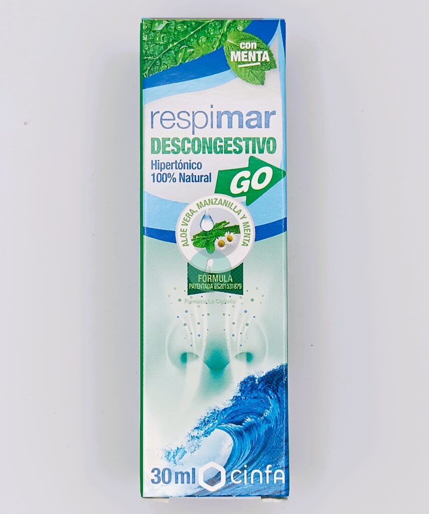 RESPIMAR DESCONGESTIVO GO 1 ENVASE 30 ML RESPIMAR DESCONGESTIVO GO 1 ENVASE 30 ML