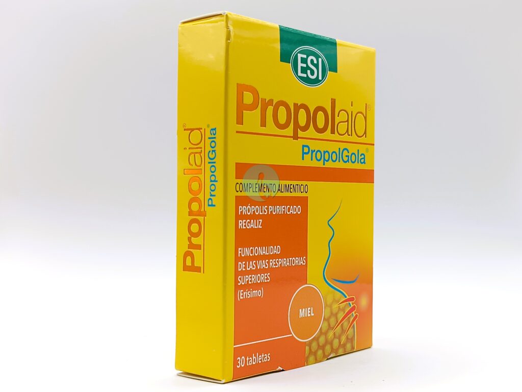PROPOLAID PROPOLGOLA MASTICABLE ESI 30 TABLETAS SABOR MIEL PROPOLAID PROPOLGOLA MASTICABLE ESI 30 TABLETAS SABOR MIEL