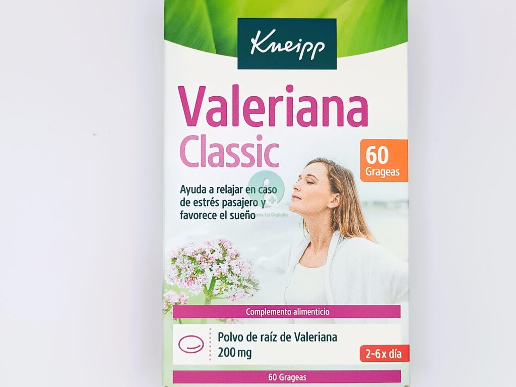 KNEIPP VALERIANA CLASSIC 60 GRAGEAS KNEIPP VALERIANA CLASSIC 60 GRAGEAS