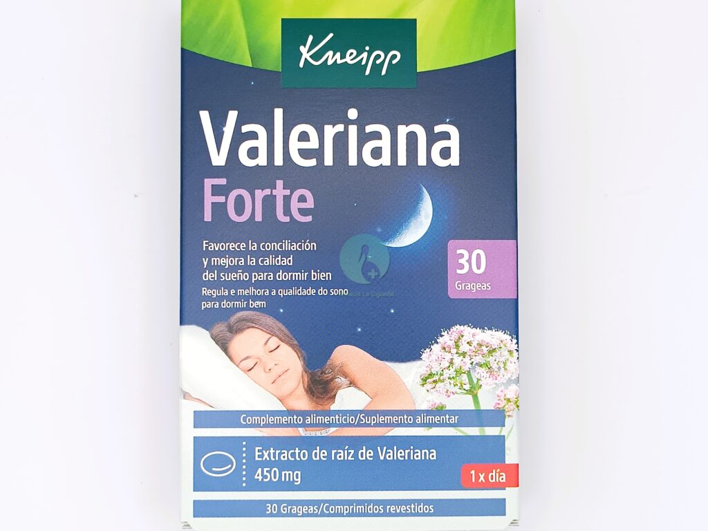 KNEIPP VALERIANA FORTE 30 GRAGEAS KNEIPP VALERIANA FORTE 30 GRAGEAS