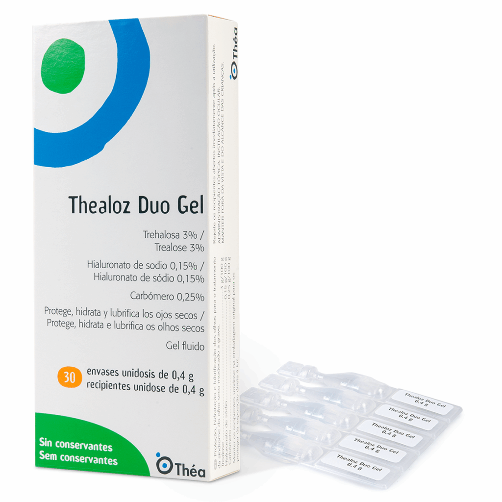 THEALOZ DUO GEL ESTERIL UNIDOSIS 30 UNIDOSIS 0,4 ML THEALOZ DUO GEL ESTERIL UNIDOSIS 30 UNIDOSIS 0,4 ML