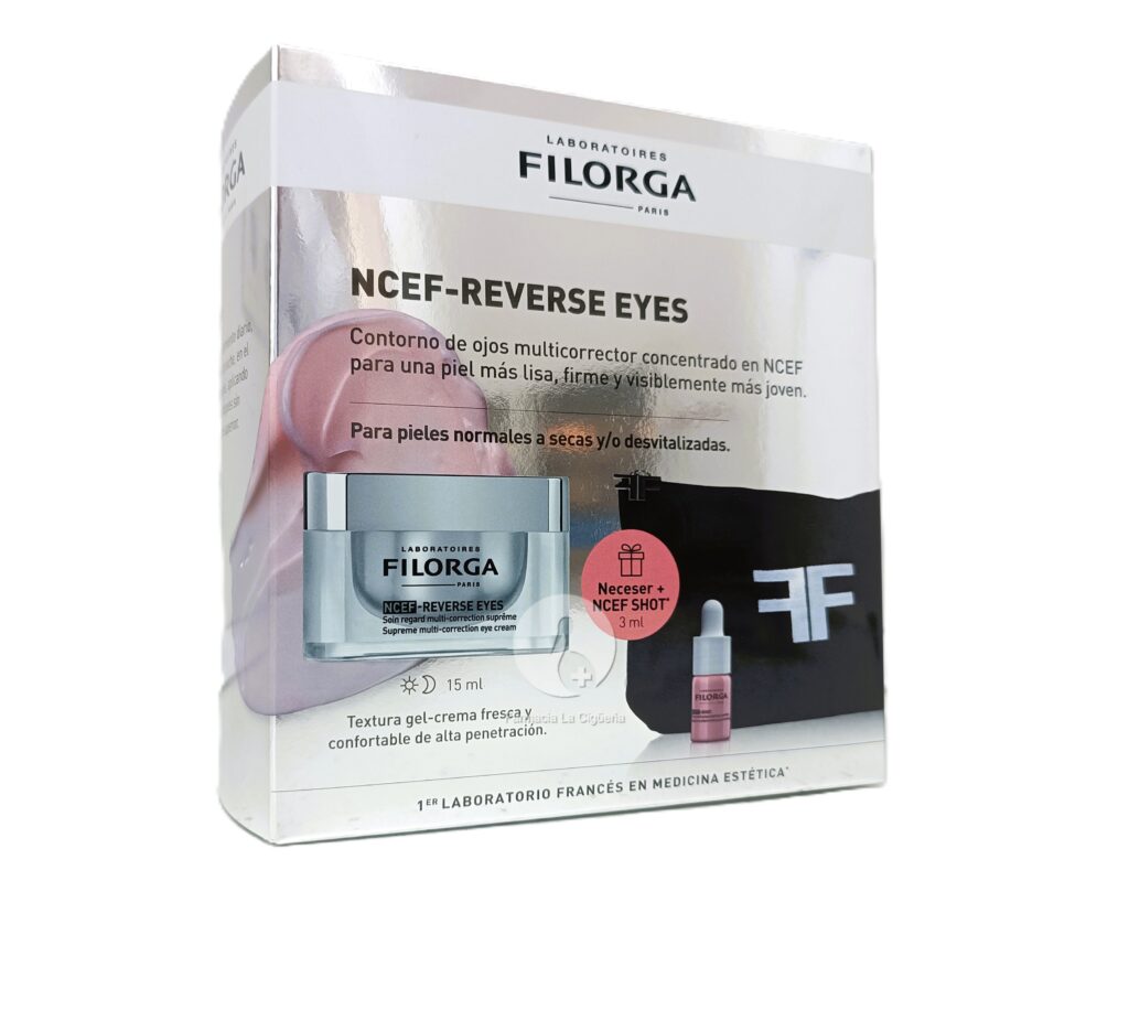 FILORGA NCEF REVERSE EYES + REGALO NECESER Y NCEF SHOT 3 ML FILORGA NCEF REVERSE EYES + REGALO NECESER Y NCEF SHOT 3 ML