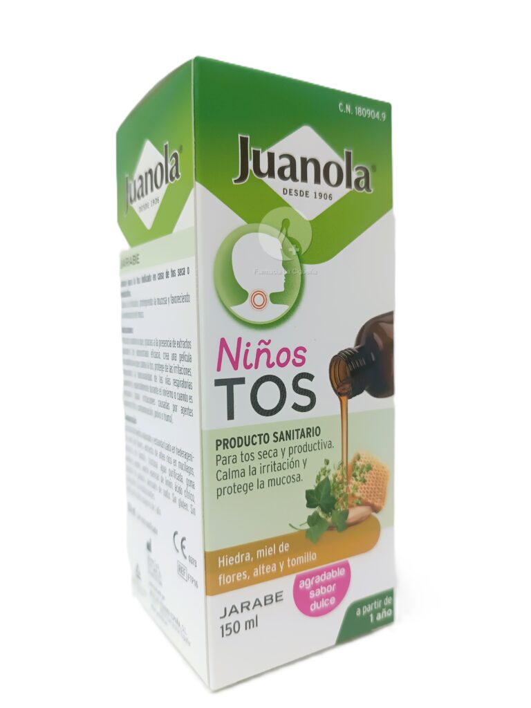 JUANOLA TOS JARABE NIÑOS 1 BOTELLA 150 ML