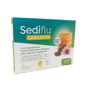 SEDIFLU GARGANTA 15 COMPRIMIDOS PARA CHUPAR