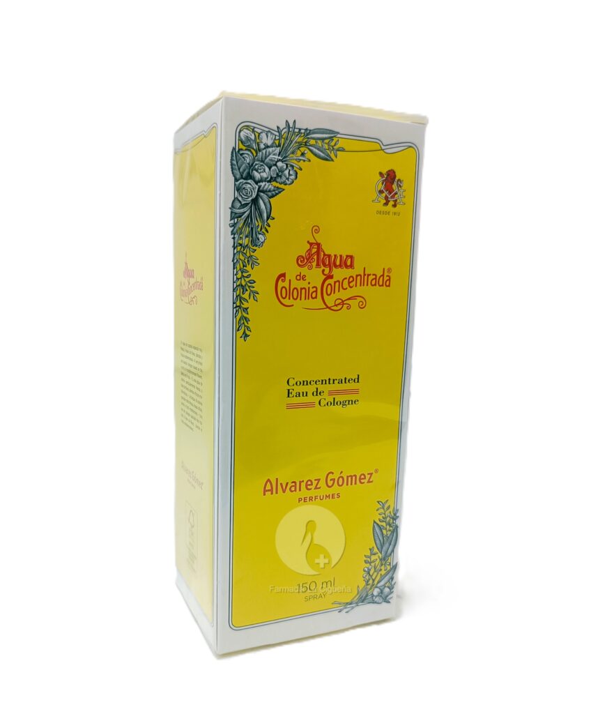 AGUA DE COLONIA CONCENTRADA ALVAREZ GOMEZ 1 ENVASE 150 ML