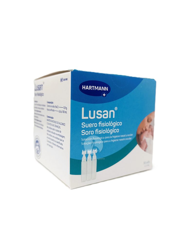 LUSAN SUERO FISIOLOGICO NASAL 30 MONODOSIS 5 ML LUSAN SUERO FISIOLOGICO NASAL 30 MONODOSIS 5 ML