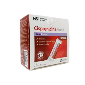 NS GINEPROTECT CISPRENICINA FLASH FORTE 5 SOBRES BUCODISPERSABLES 7 G SABOR FRUTOS DEL BOSQUE