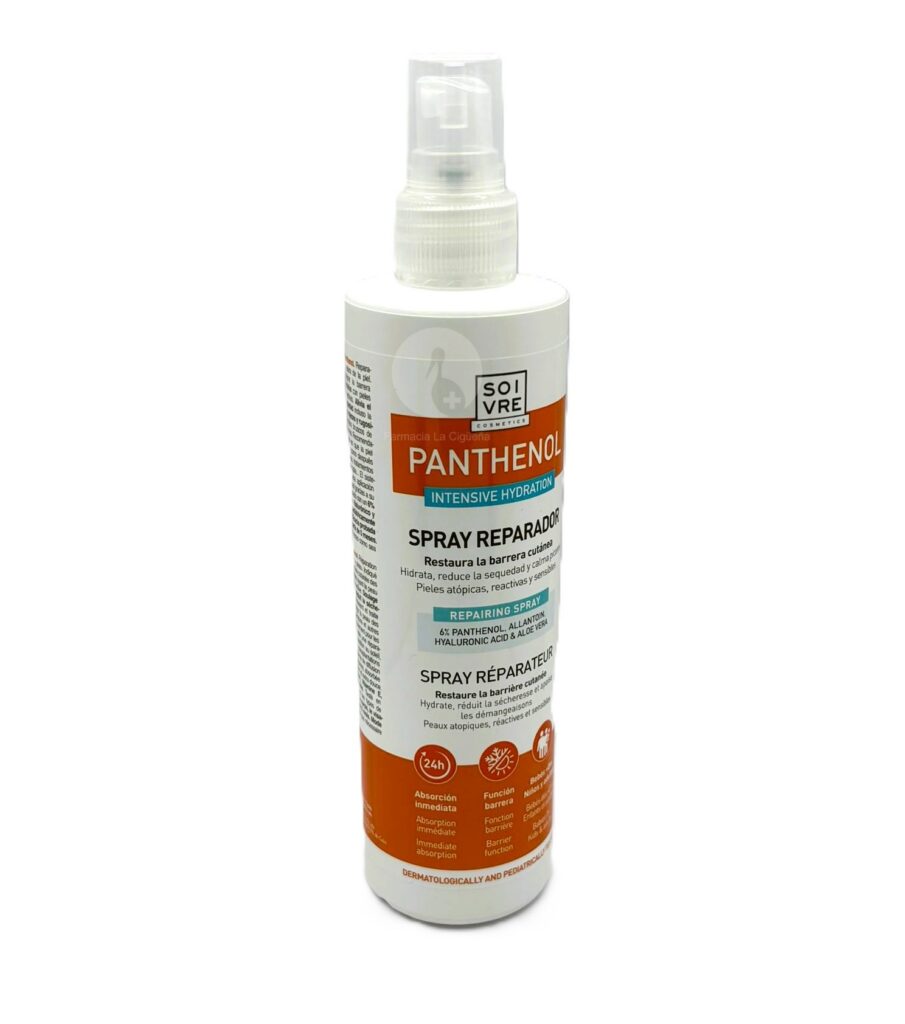 SOIVRE PANTHENOL 6% SPRAY 1 ENVASE 250 ML SOIVRE PANTHENOL 6% SPRAY 1 ENVASE 250 ML