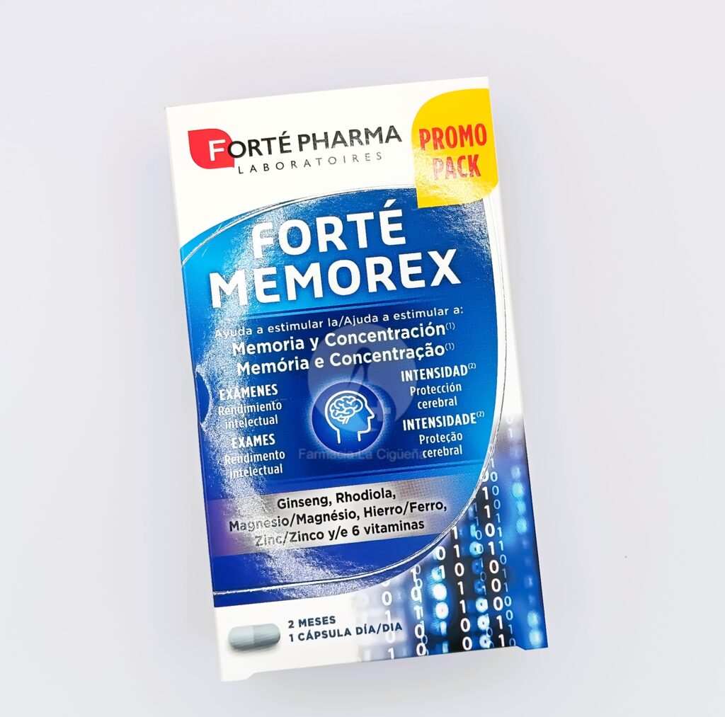 FORTE MEMOREX 60 CAPSULAS FORTE MEMOREX 60 CAPSULAS