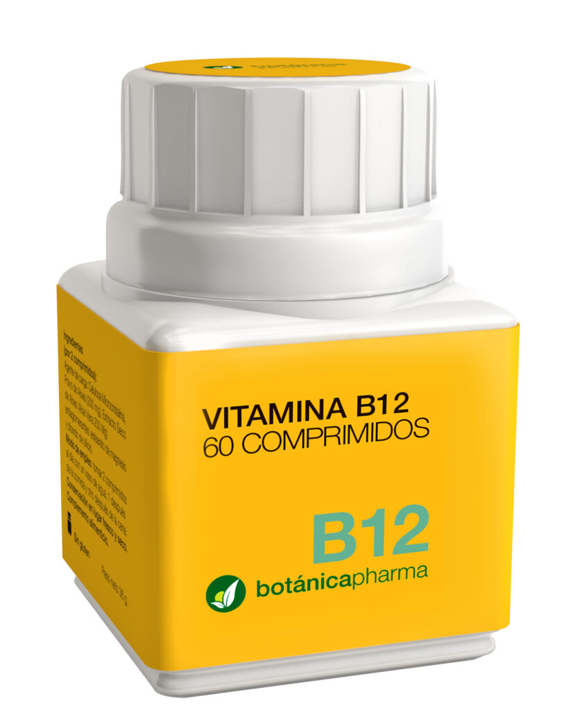 VITAMINA B12 BOTANICAPHARMA 60 COMPRIMIDOS