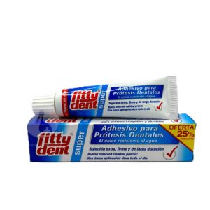 FITTYDENT SUPERADHESIVO PROTESIS DENTAL ADHESIVO PROTESIS DENTAL 40 G FORMATO AHORRO FITTYDENT SUPERADHESIVO PROTESIS DENTAL ADHESIVO PROTESIS DENTAL 40 G FORMATO AHORRO