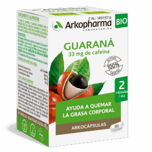 ARKOCAPSULAS GUARANA BIO 80 CAPSULAS