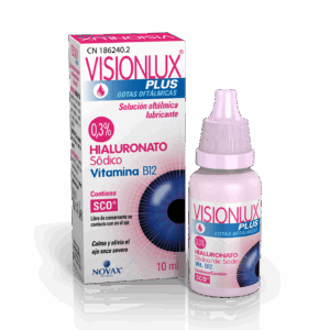 VISIONLUX PLUS GOTAS OFTALMICAS 1 ENVASE 10 ML