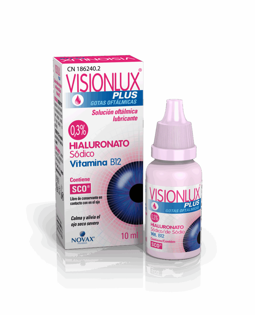 VISIONLUX PLUS GOTAS OFTALMICAS 1 ENVASE 10 ML