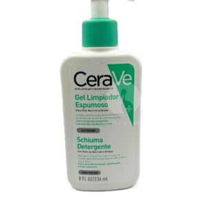 GEL LIMPIADOR ESPUMOSO CERAVE 1 ENVASE 236 ML GEL LIMPIADOR ESPUMOSO CERAVE 1 ENVASE 236 ML