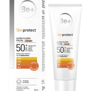 BE+ SKIN PROTECT ULTRAFLUIDO FACIAL SPF50+ 1 TUBO 50 ML COLOR