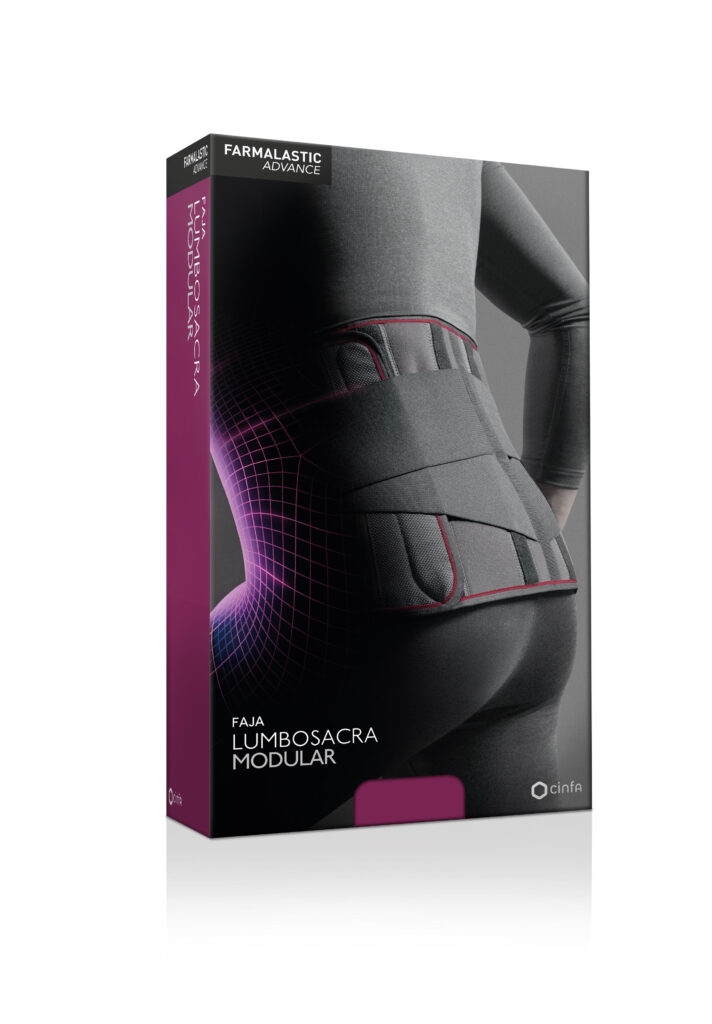 FAJA LUMBOSACRA MODULAR FARMALASTIC 1 UNIDAD TALLA UNICA