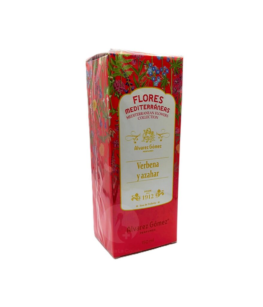 FLORES MEDITERRANEAS ALVAREZ GOMEZ 1 SPRAY 150 ML AROMA VERBENA Y AZAHAR