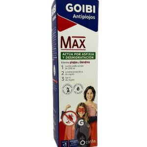 GOIBI ANTIPIOJOS MAX LOCION SIN INSECTICIDAS 1 ENVASE 200 ML GOIBI ANTIPIOJOS MAX LOCION SIN INSECTICIDAS 1 ENVASE 200 ML