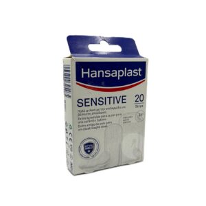 HANSAPLAST SENSITIVE APOSITO ADHESIVO 2 TAMAÑOS 20 APOSITOS