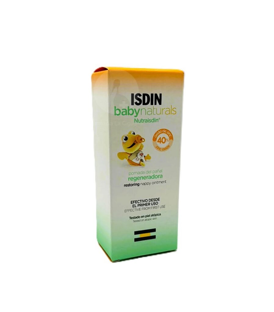ISDIN BABY NATURALS NUTRAISDIN POMADA DEL PAÑAL REGENERADORA 1 ENVASE 50 ML ISDIN BABY NATURALS NUTRAISDIN POMADA DEL PAÑAL REGENERADORA 1 ENVASE 50 ML
