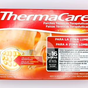 THERMACARE PARCHE TERMICO ZONA LUMBAR CADERA 2 PARCHES